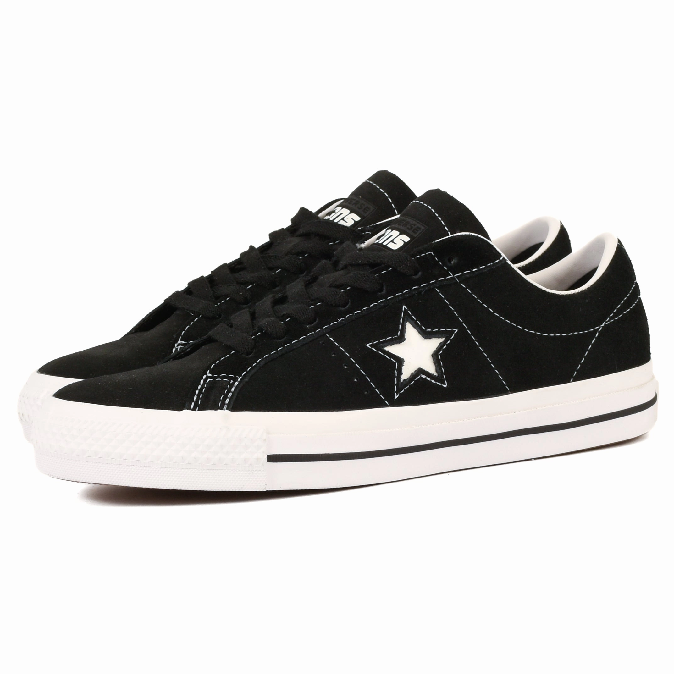 Air Circulation cushioning shoes Cons - One Star Pro OX (Black/White)