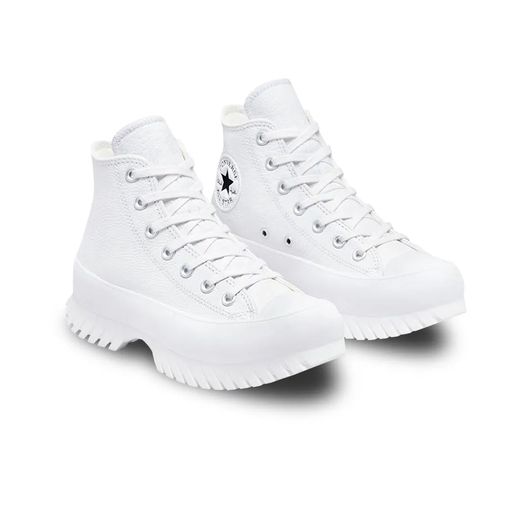 Converse - Unisex Chuck Taylor All Star Lugged 2.0 Leather High Top Shoes (A03705C) Easy Fit Shoes