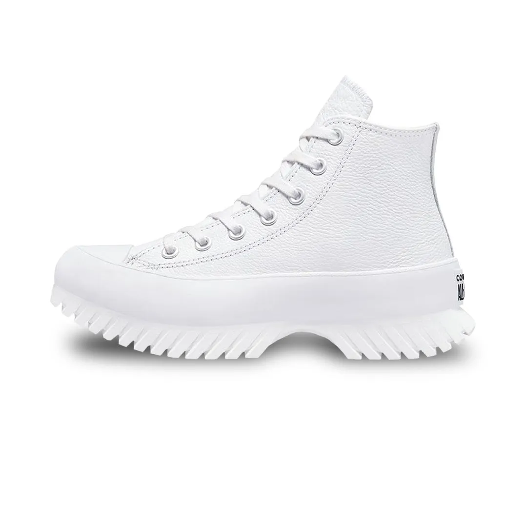Smooth Flex Converse - Unisex Chuck Taylor All Star Lugged 2.0 Leather High Top Shoes (A03705C)