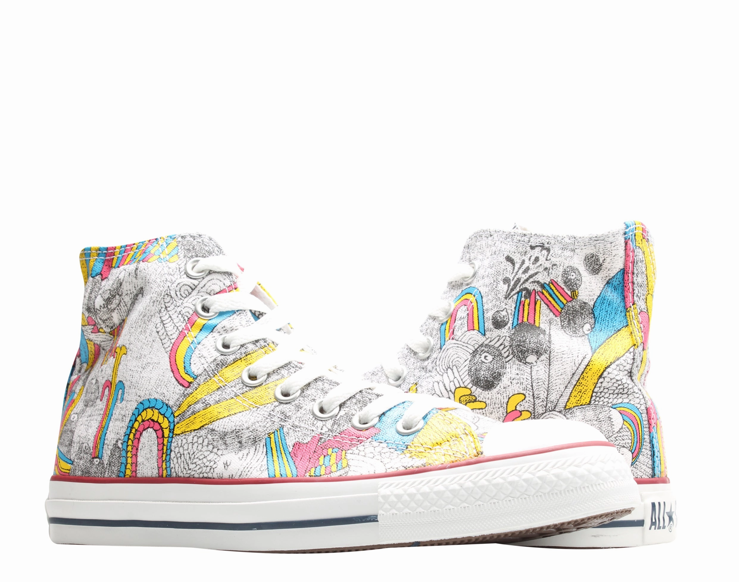 Converse Chuck Taylor All Star Product Democracy White/Multi Hi Sneakers 1U443 kickboxing shoes Track running