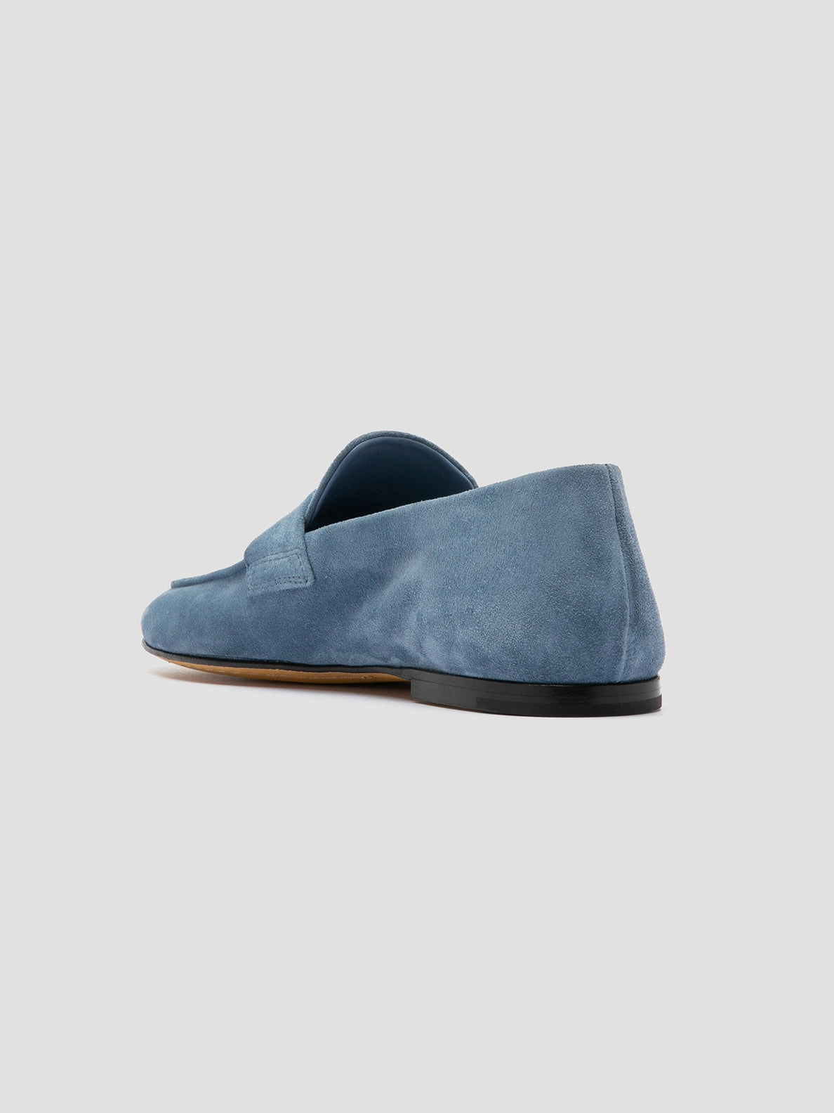 Euro Fit BLAIR 001 - Blue Suede Loafers