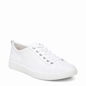 Velcro Design Moon Step Vionic Women's Winny Lace Sneaker in White