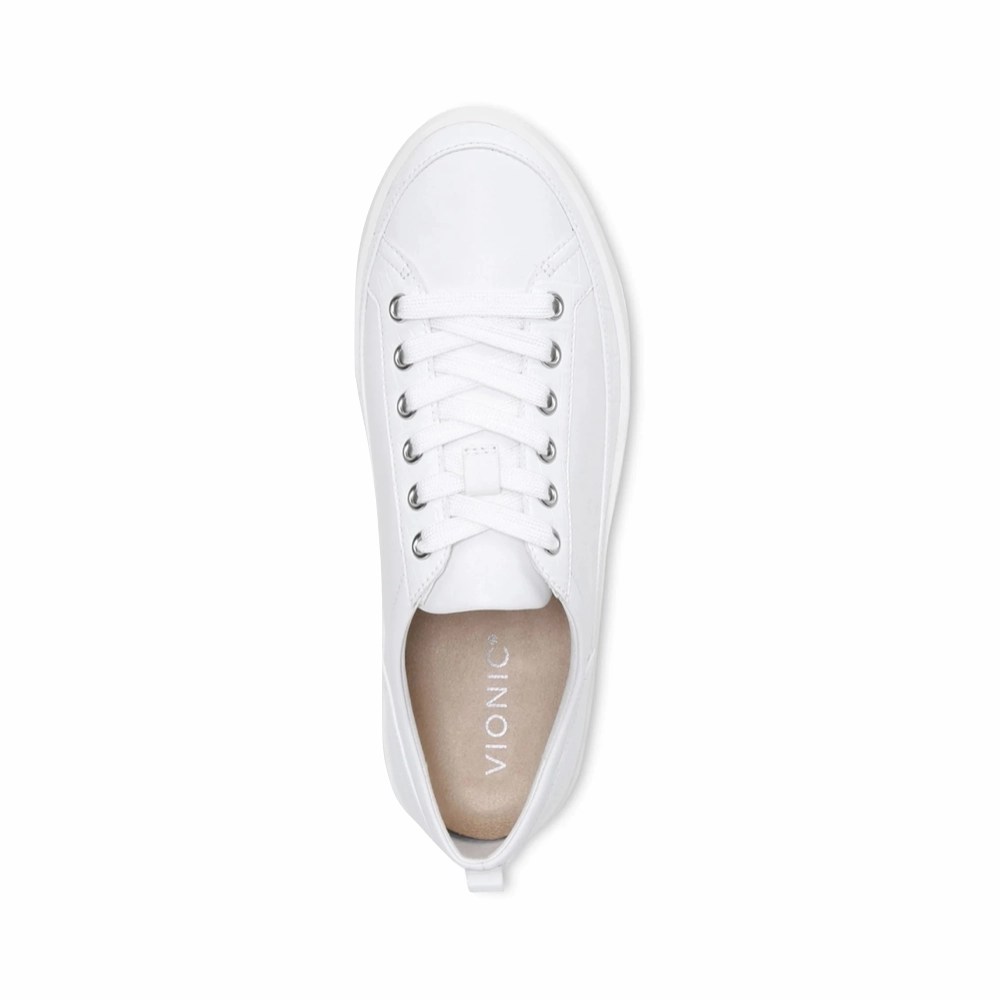Street Move Vionic Women's Winny Lace Sneaker in White