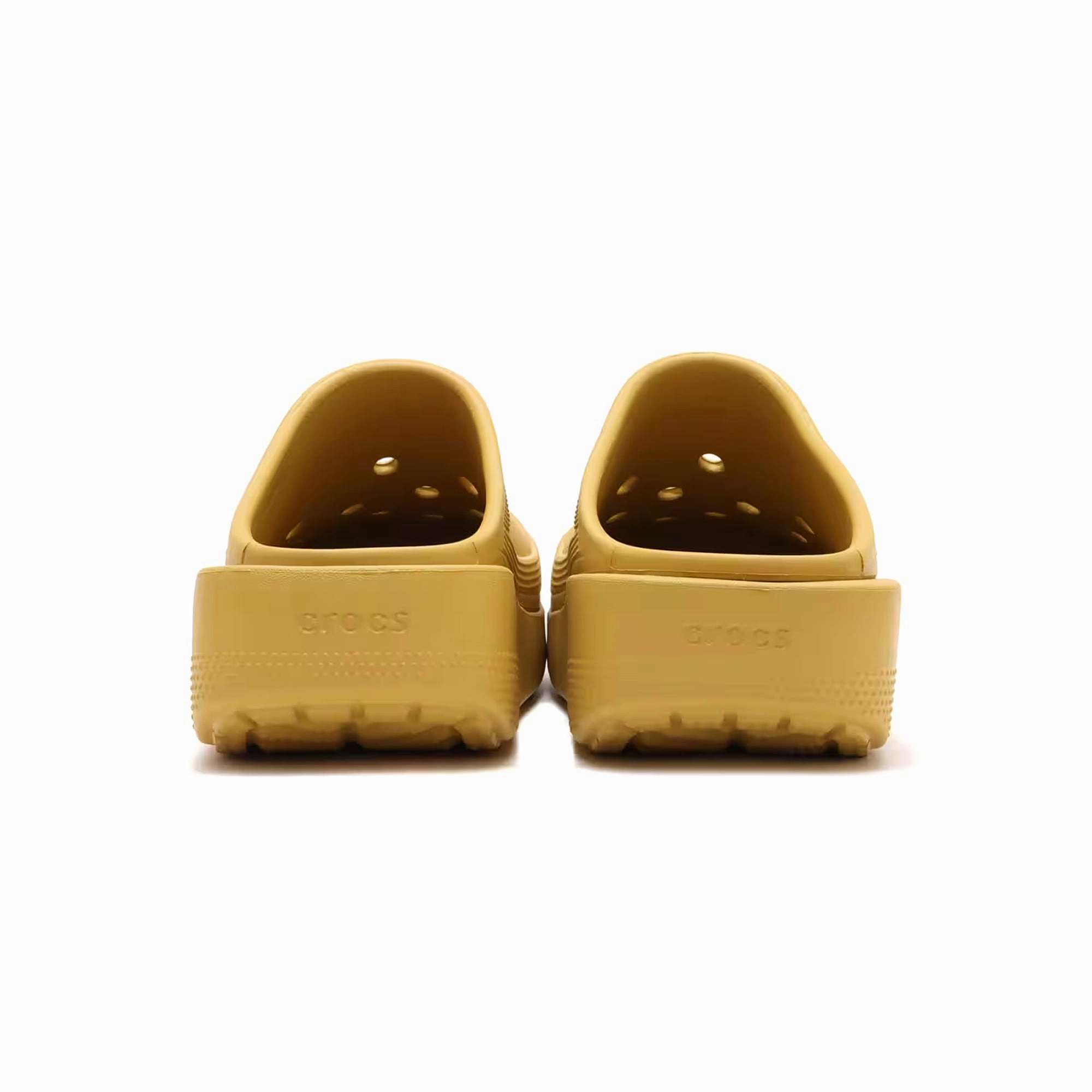 Knotted Straps Light Walk Crocs Classic Blunt Toe Clogs