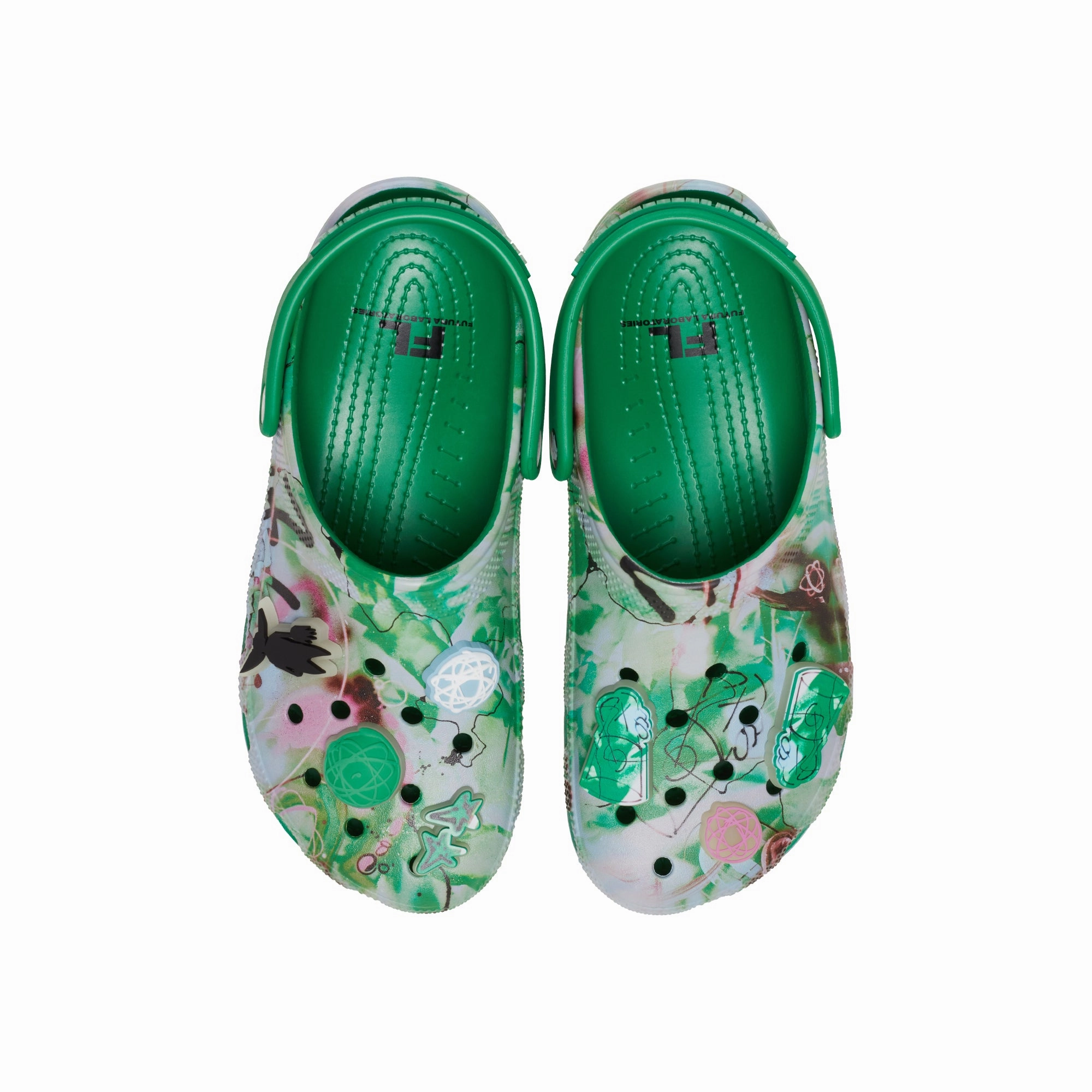 Leisure Vibe Crocs x Futura Labs Mens Classic Clogs