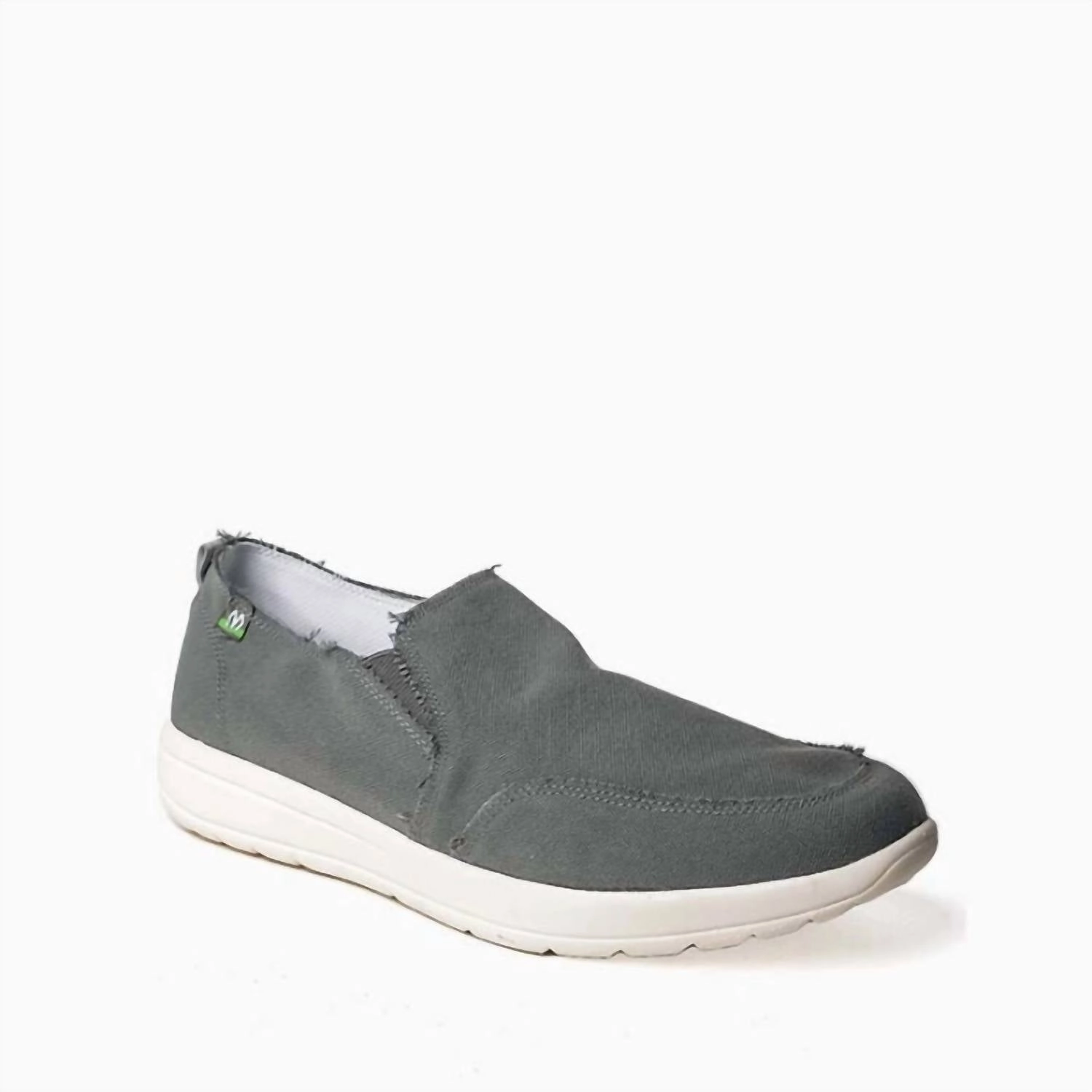 Men's Expanse Canvas Slip-On Sneakers In Grey plyometric training