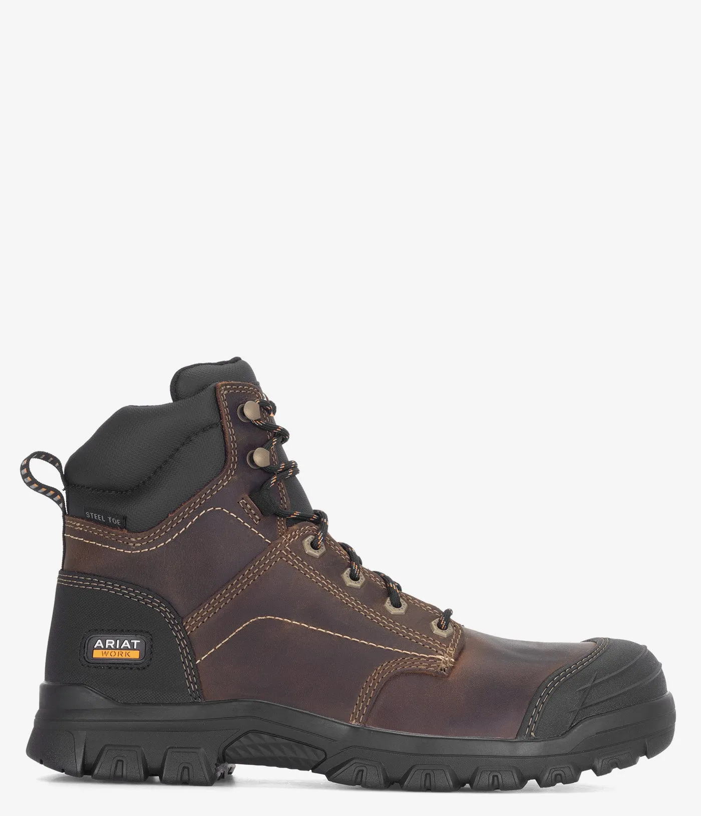 Durable Shell Weekend Camping Ariat Treadfast 6" Safety Toe Work Boot - Men