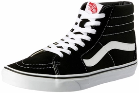 VANS Sk8-Hi Black/White Shoes versatile running shoes