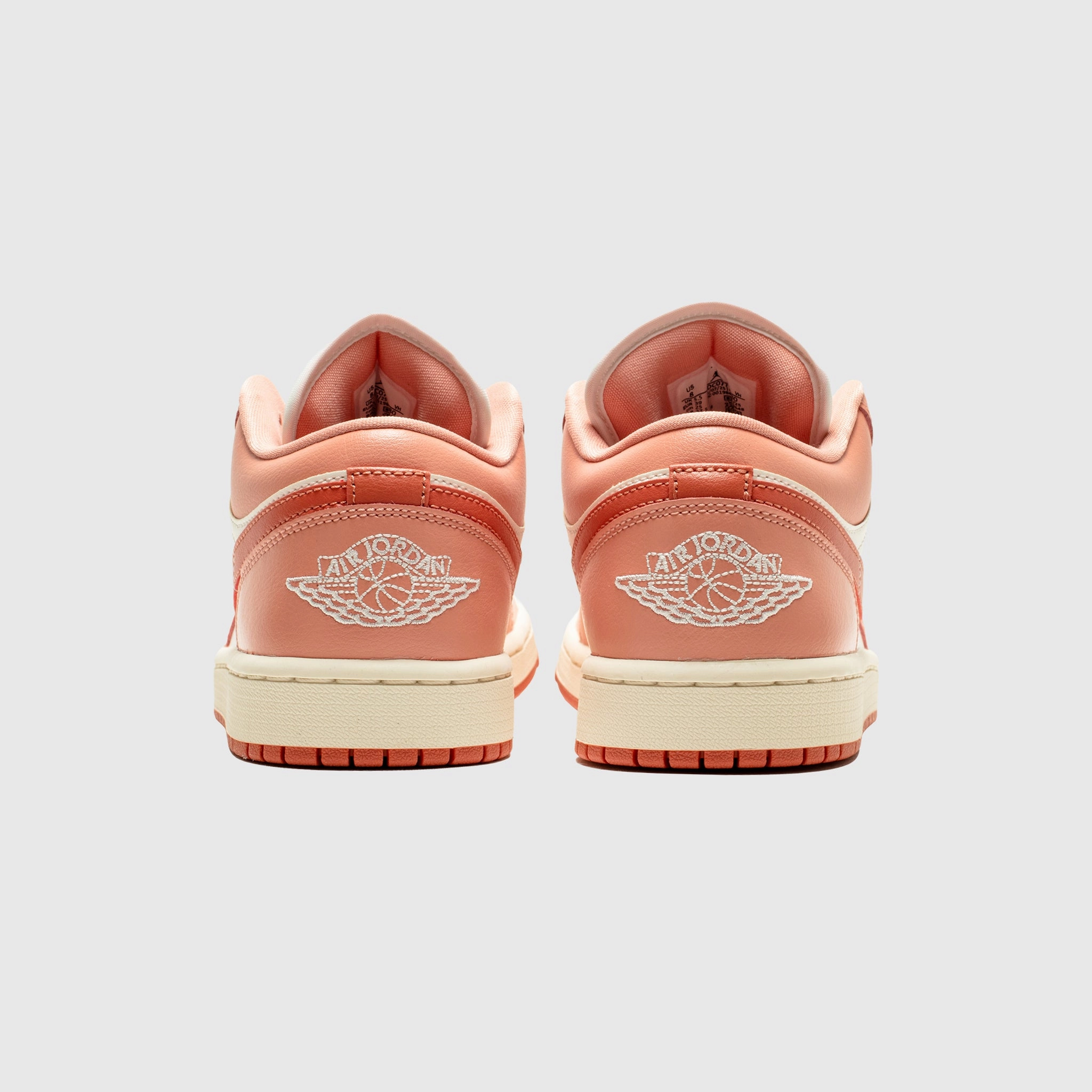 WMNS AIR JORDAN 1 LOW "MADDER ROOT" Endurance Run Antimicrobial