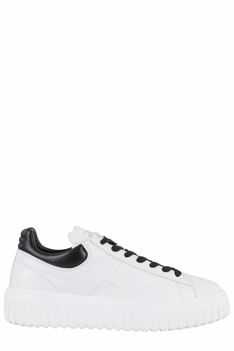 NylonMesh Lace Up H-Stripes Laced Sneakers