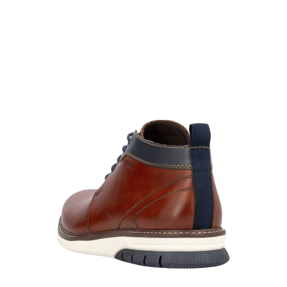Rieker Men's Dustin 17 Boot in Peanut Brown Soft ground