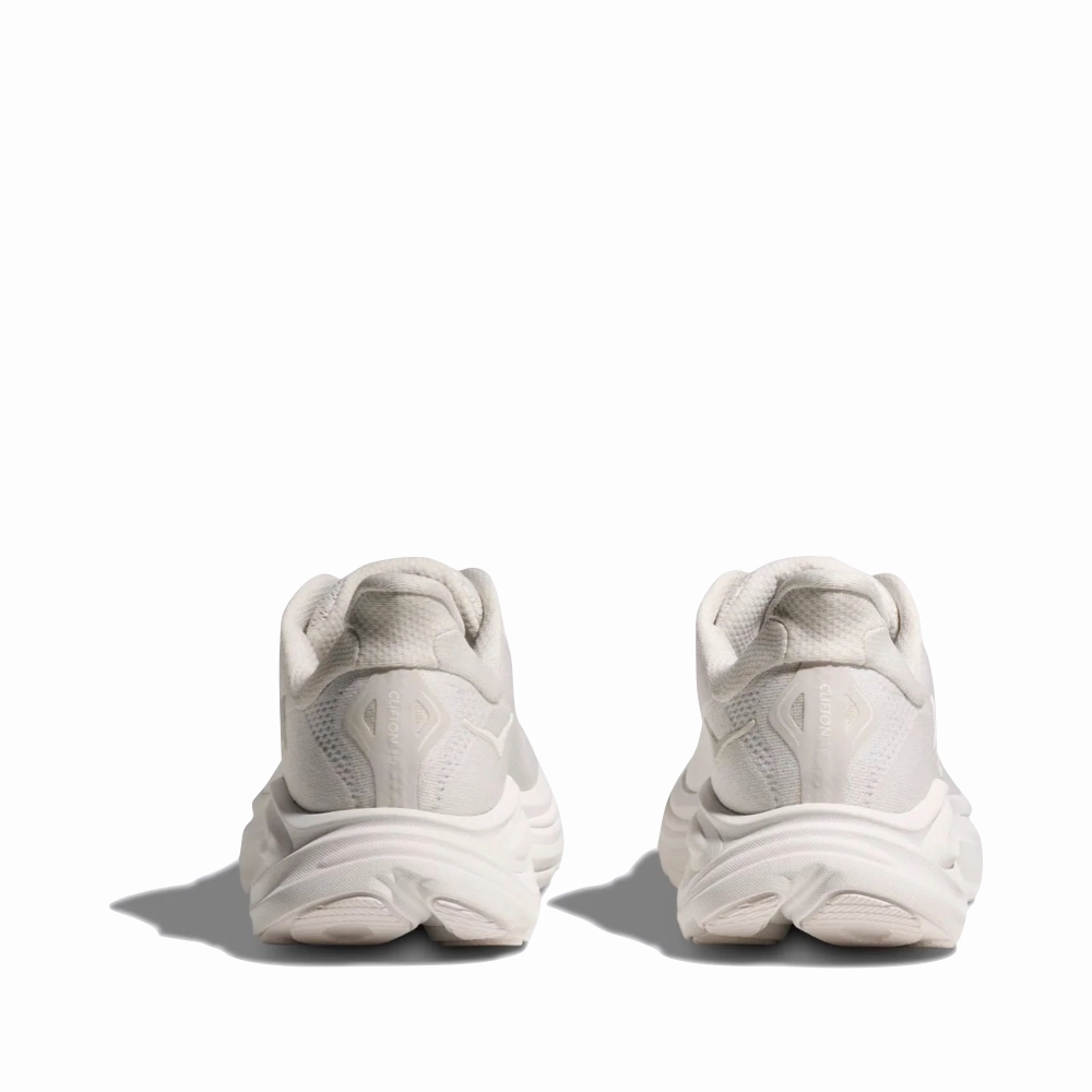 Parade Walk Relax Days Hoka Women's Clifton 10 Sneaker in White/White