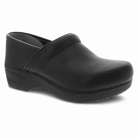Dansko Women's XP 2.0 Waterproof Clog in Black Leather Feel Stable