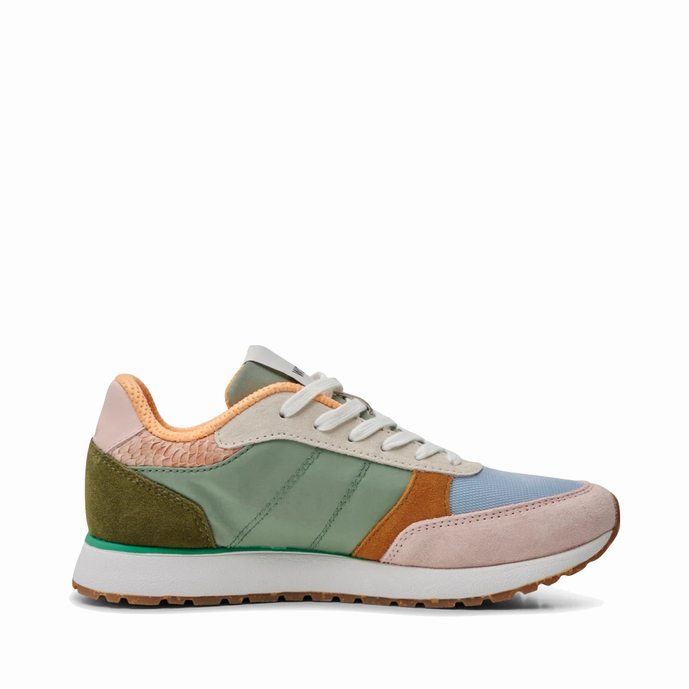 Woden Women's Ronja Sneaker in Algea Multi Daily Commute
