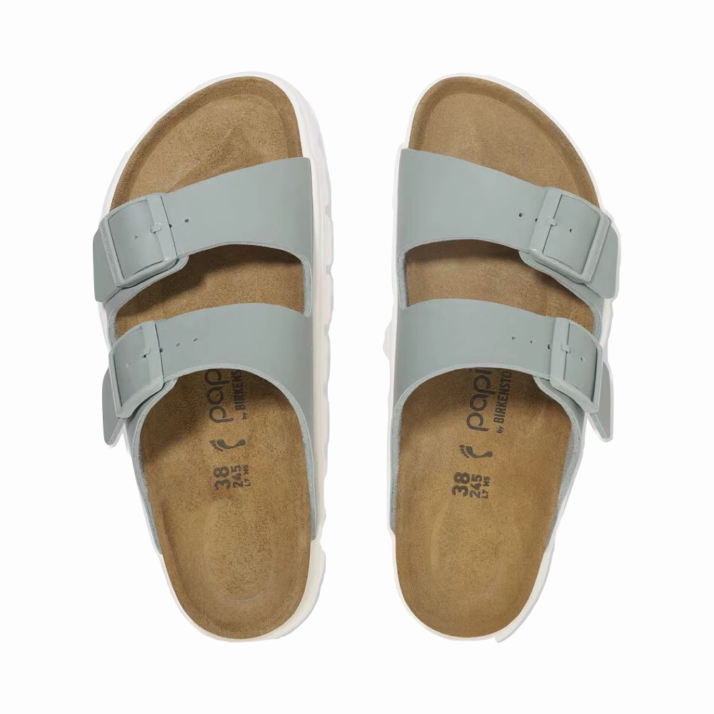 Birkenstock Women's Arizona Chunky Birko-Flor Sandal in Pure Sage Daily Relax