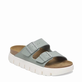 Birkenstock Women's Arizona Chunky Birko-Flor Sandal in Pure Sage Everyday Cool