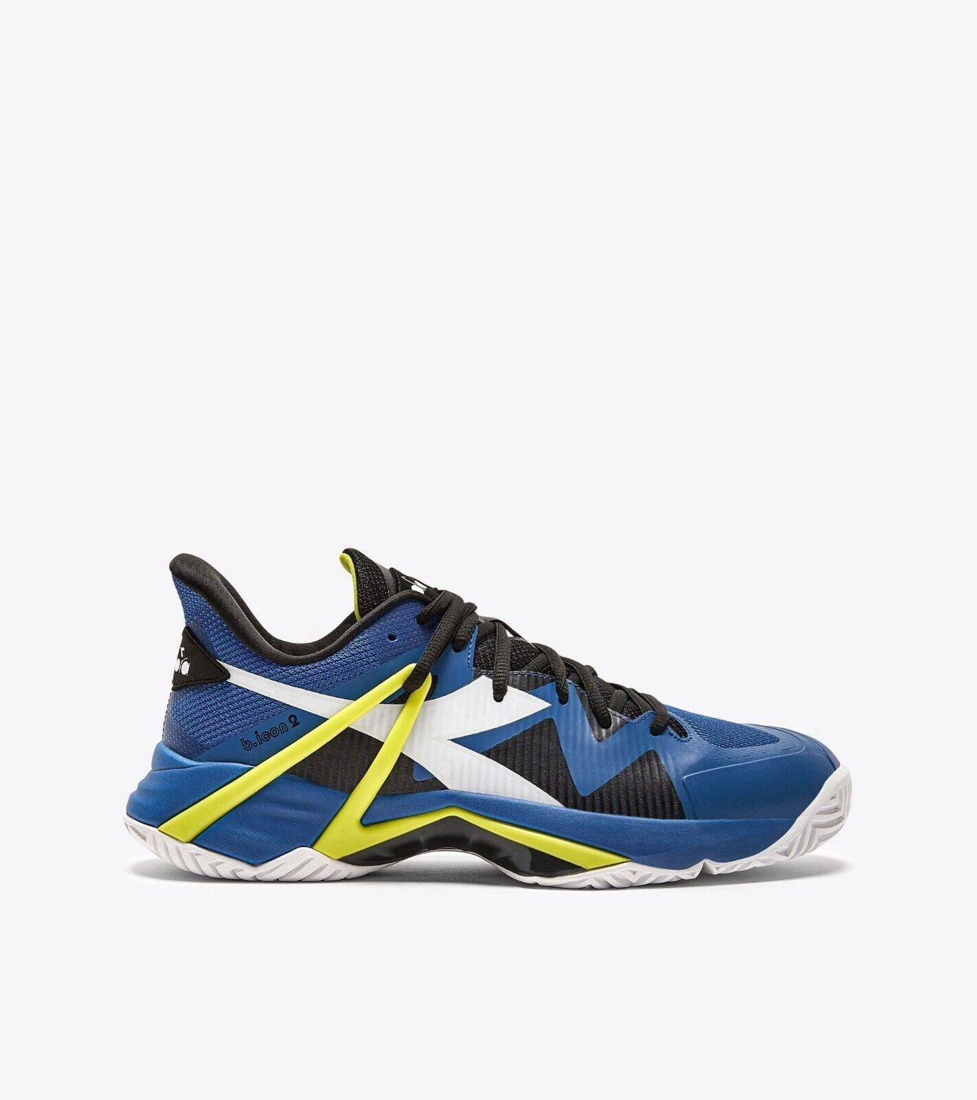 rainy day running Diadora B.Icon 2 AG Sneakers Men's US 9.5 Blue White Lace Up Tennis Shoes TF4047