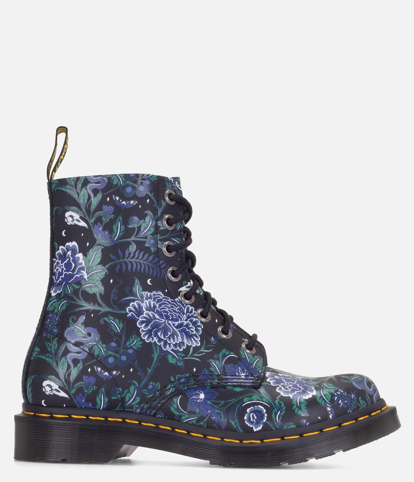 Dr. Martens 1460 Pascal Mystic Floral Lace Up Boots - Women Smooth Lift