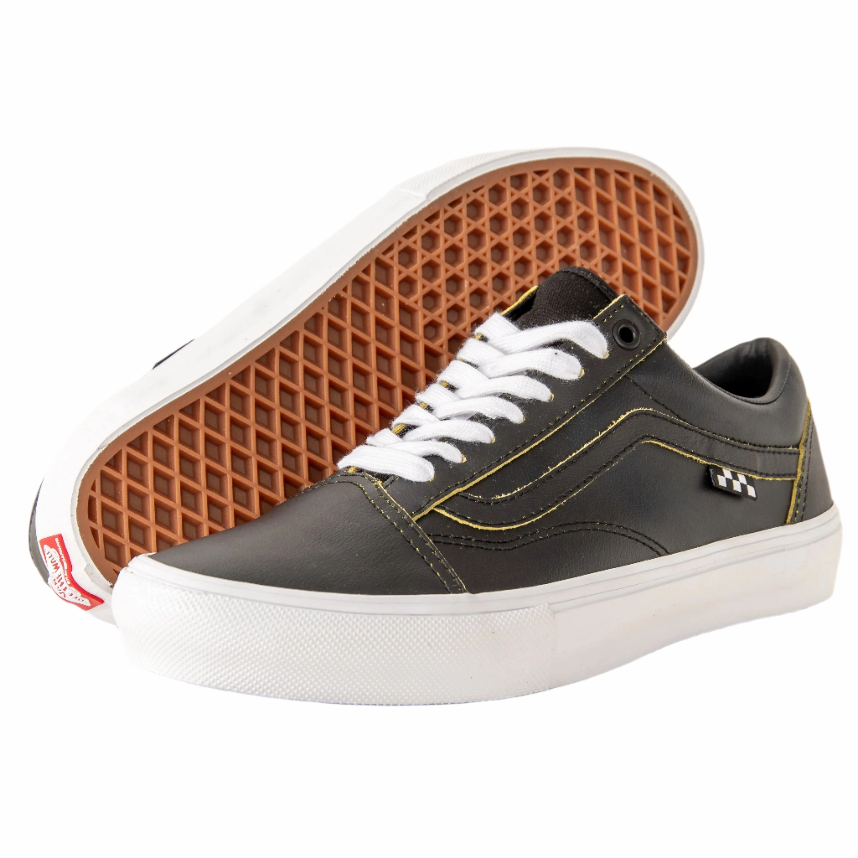 lycra running gear Vans - Skate Old Skool (Wearaway Black/Lime) *SALE