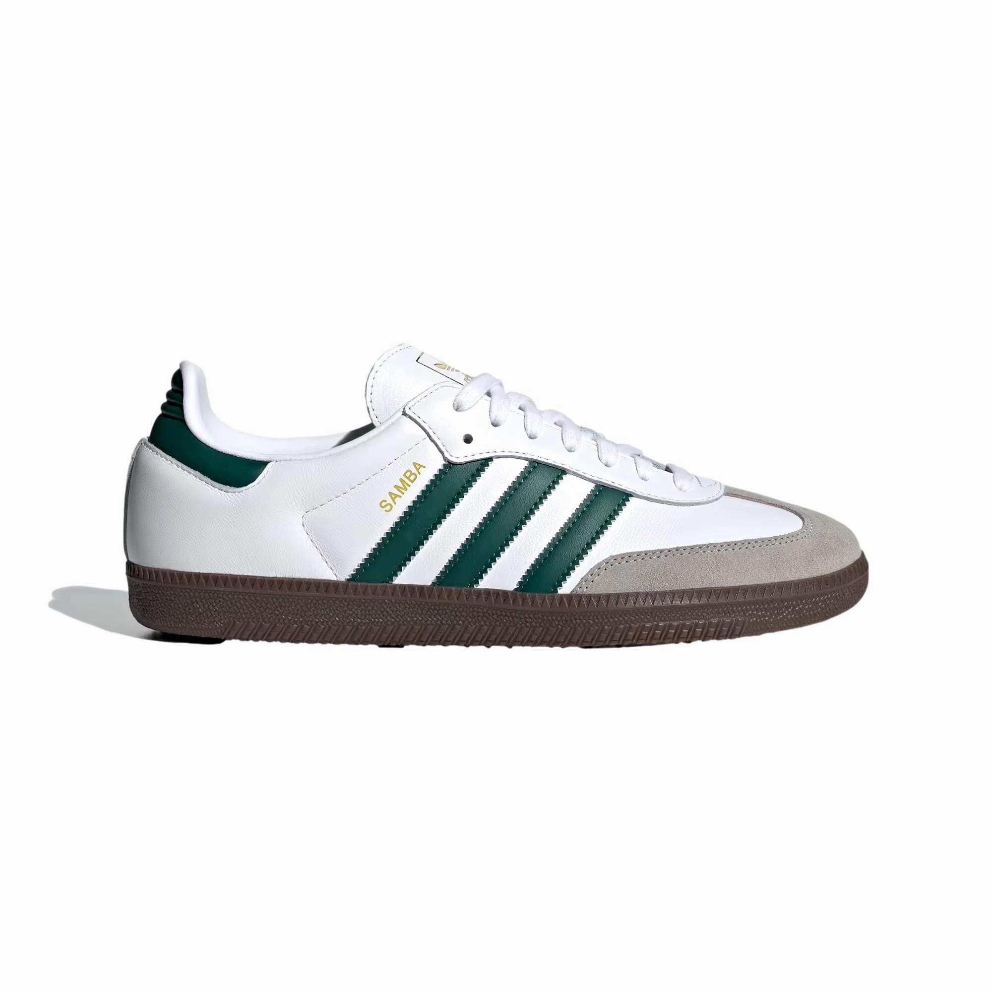 urban running shoes Speed Training Adidas Samba OG Cloud White / Collegiate Green / Clear Granite  JH8797 Men's