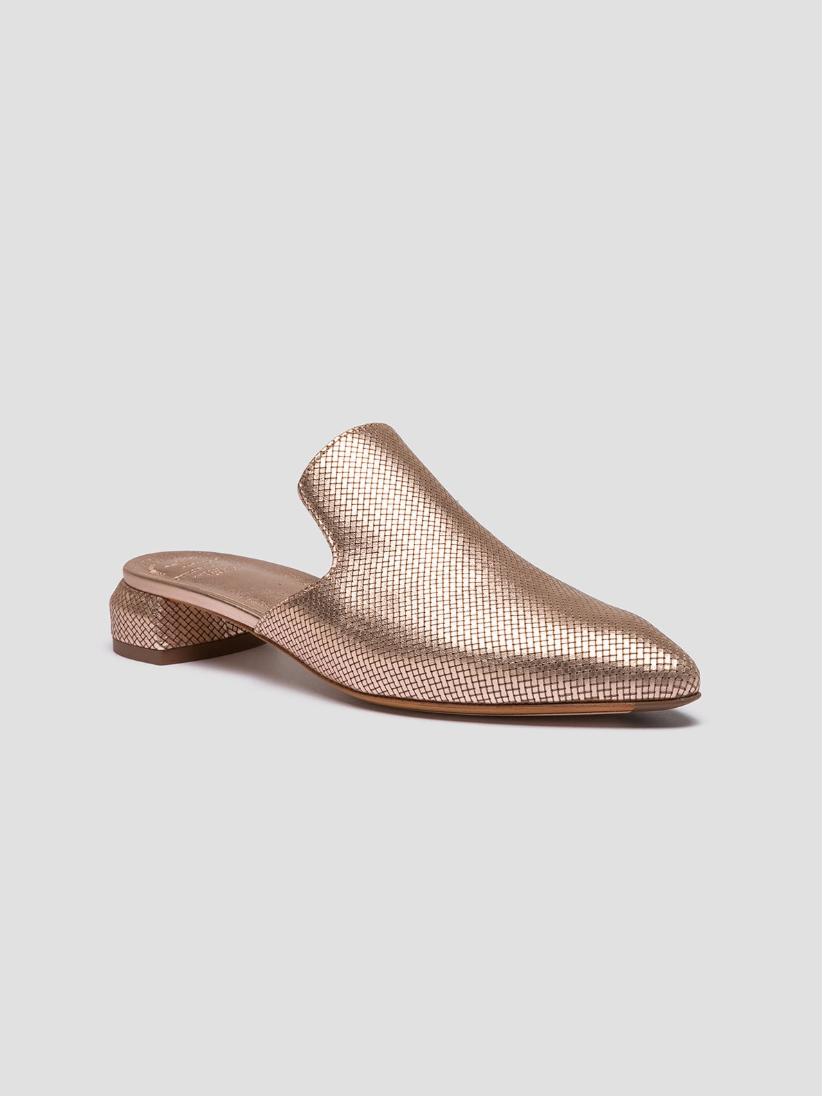 SAGE 106 - Pink Leather Mule Opulent Fit