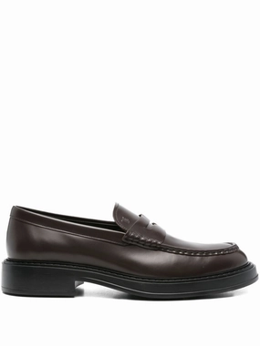 Tod's Men's Leather Moccasin rugby - field running shoes