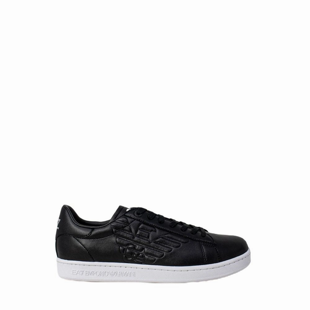durable fabric shoes matte leather shoes EA7 Emporio Armani Polyethylene Men's Sneaker