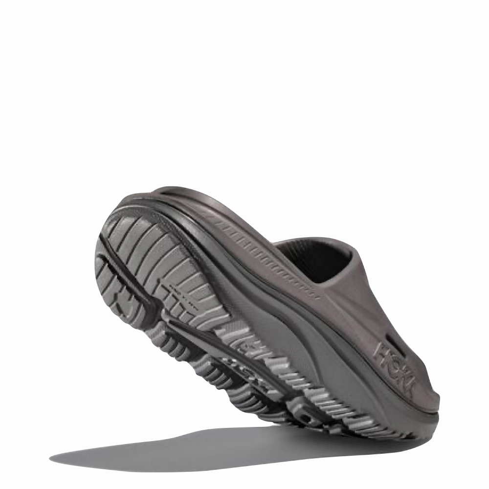 Travel Shoes Hoka Ora Recovery Slide 3 Sandal in Grey