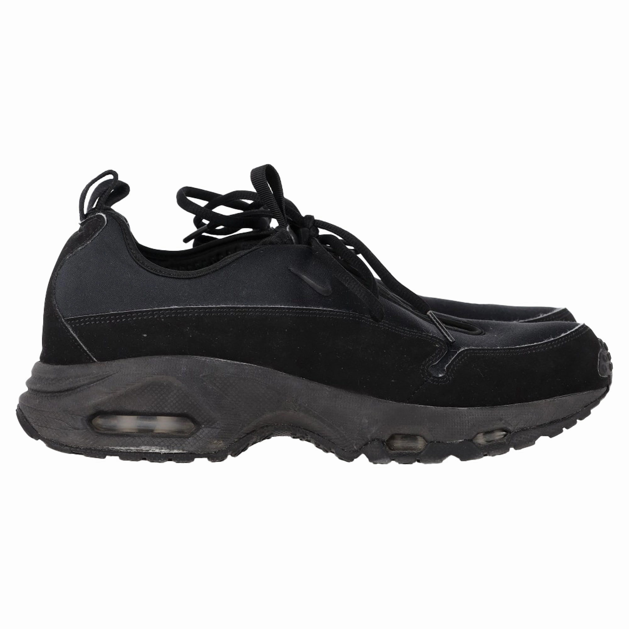 downhill running shoes Nike x CDG Homme Plus Air Max Sunder Sneakers in Black Suede