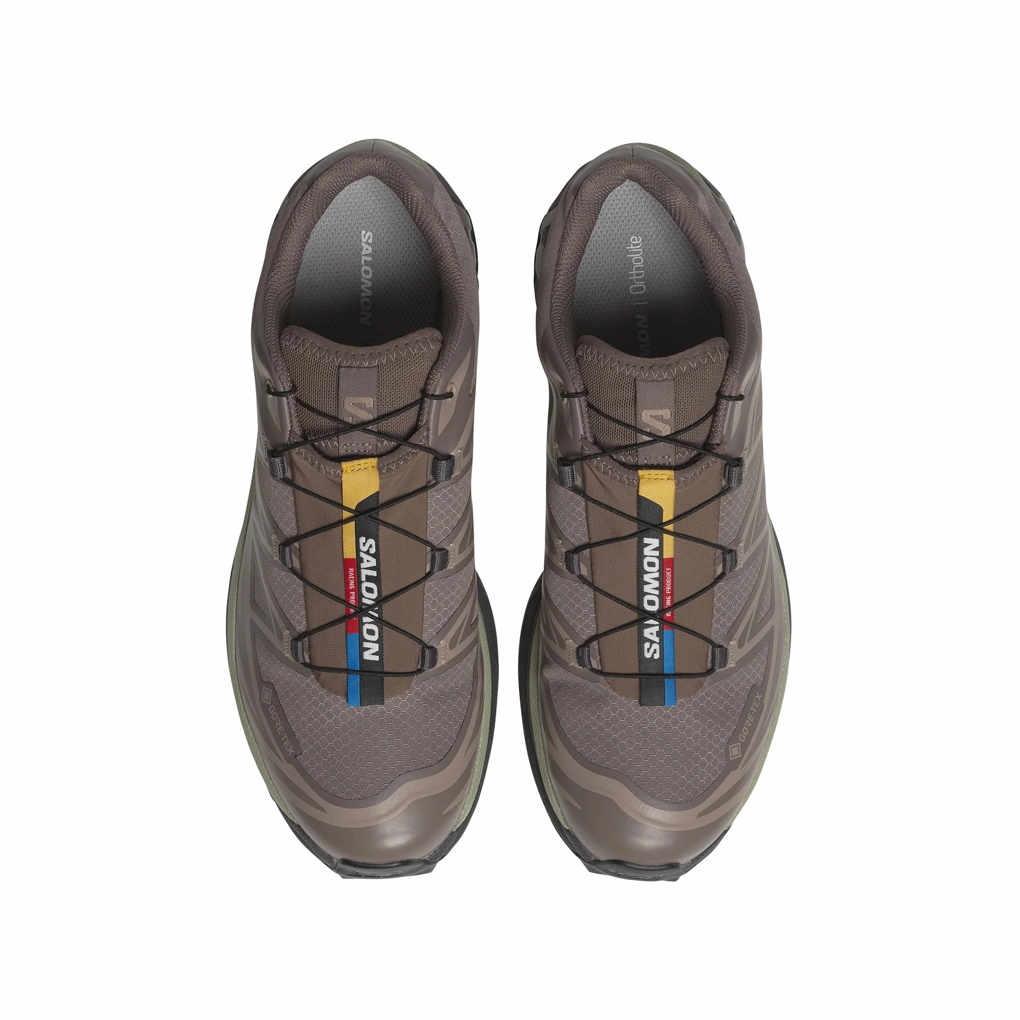 Salomon Mens XT-6 Gore-Tex Shoes Flexible Fabric Collared Ankle