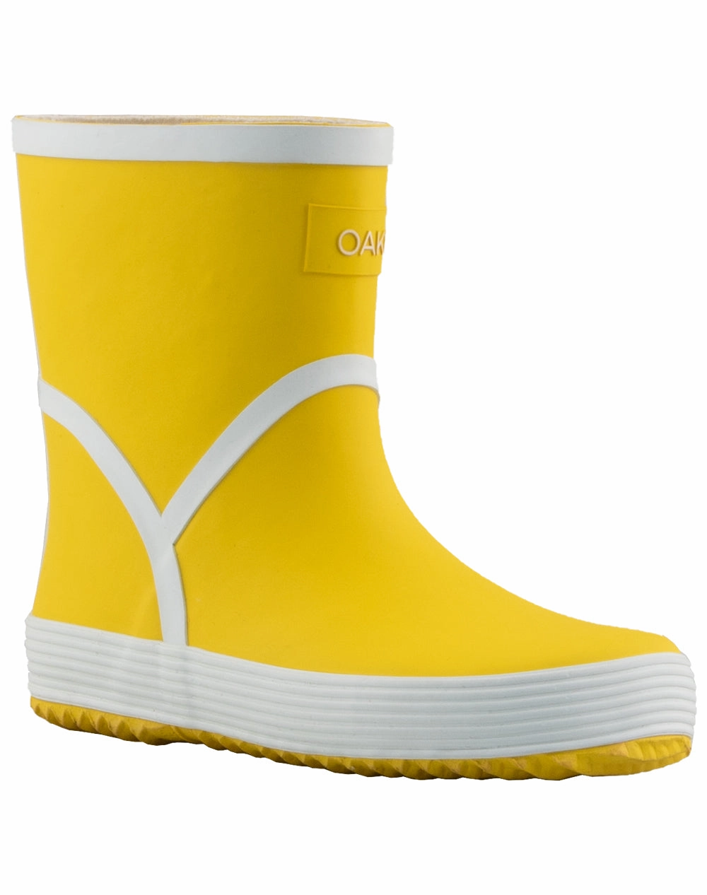 Yellow Ultra-Light Rain Boots High Heel Shoes Storm Ready Walk