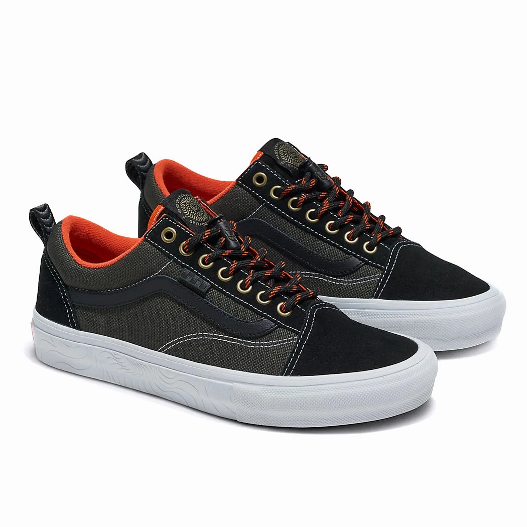 running with music shoes Vans - Vans X Spitfire Wheels Skate Old Skool (Black/Flame) *SALE