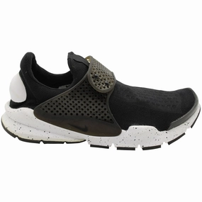 Nike Sock Dart Sneakers in Black-Pure Platinum Nylon Good Traction easy to put on