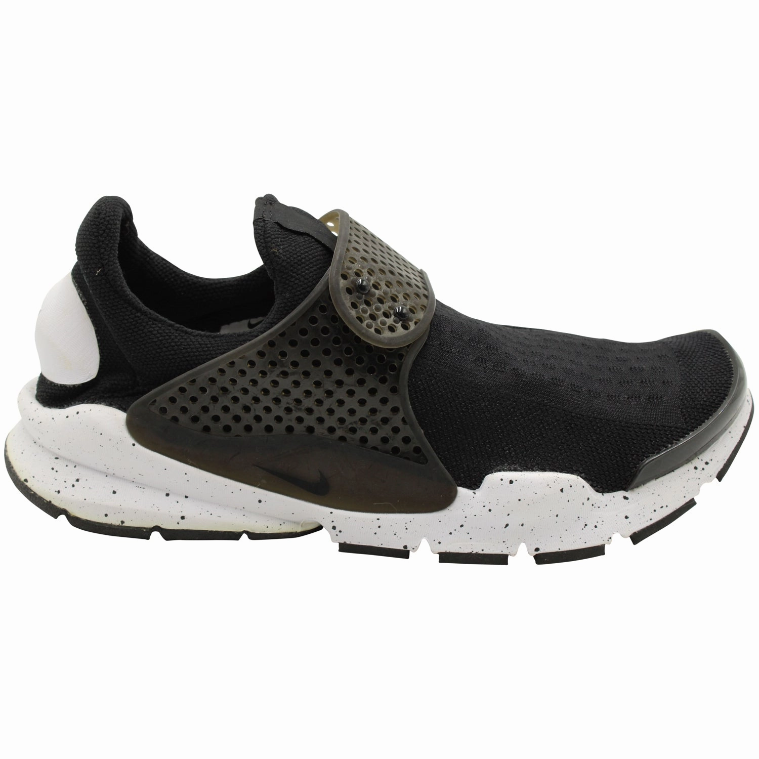 Nike Sock Dart Sneakers in Black-Pure Platinum Nylon Good Traction easy to put on