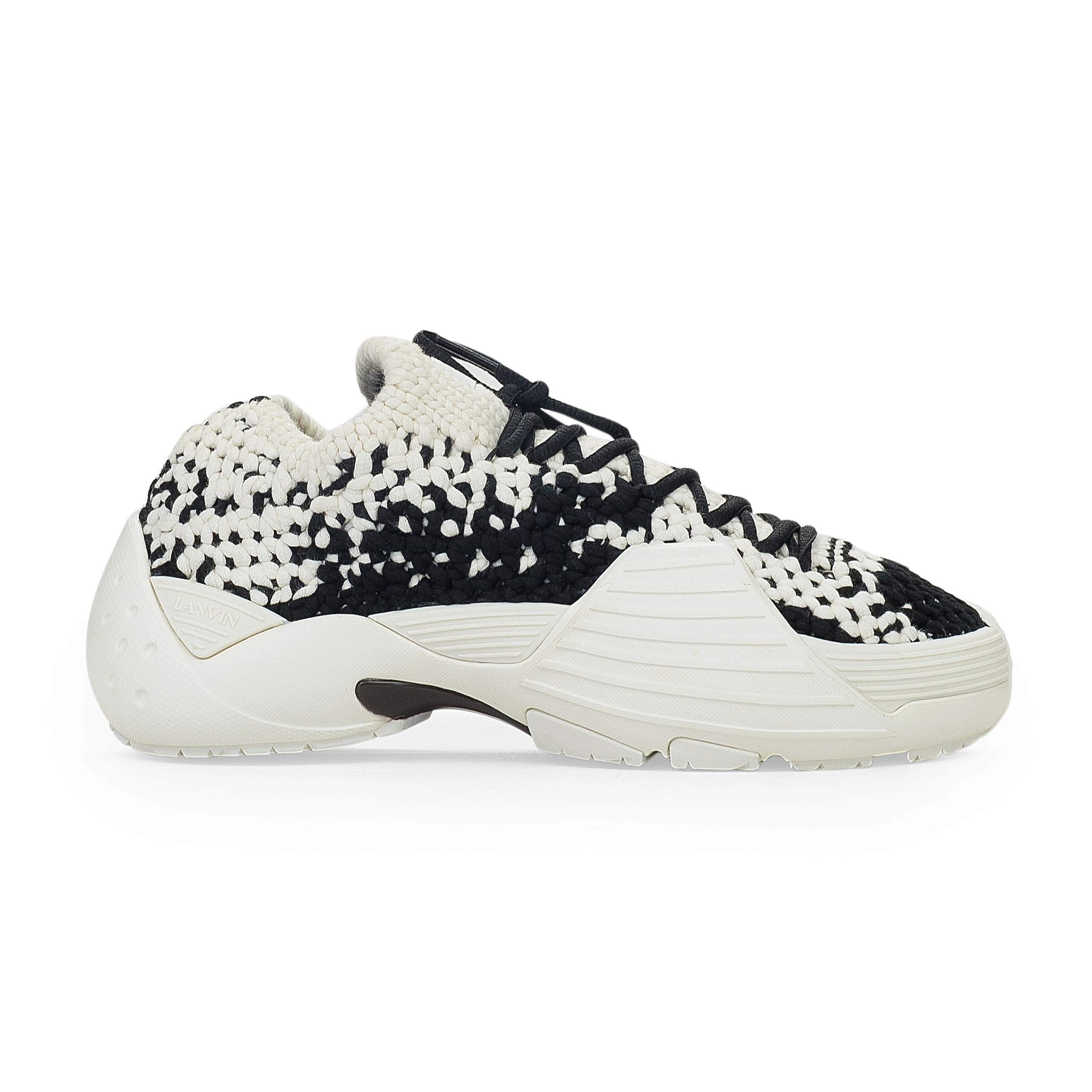 shock - absorption technology post - race celebration ECRU/BLACK FLASH-X TRICOTEE SNEAKERS