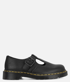 Steady Look Understated Height Dr. Martens Polley Soft Ambassador Leather Mary Jane Shoes - Women