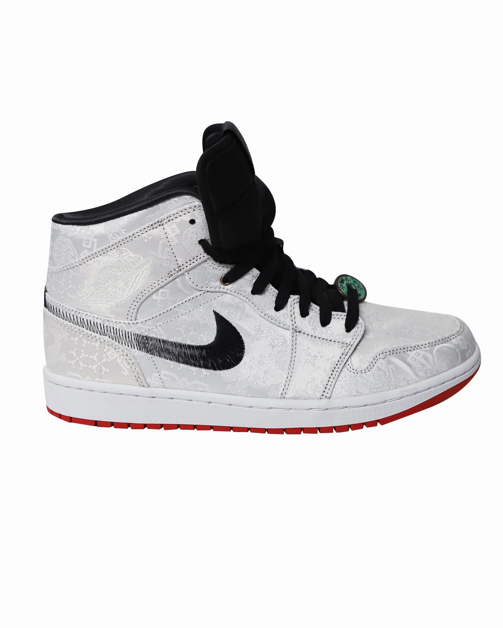 advanced shoes Edison Chen x Air Jordan 1 Mid ??Fearless?? CLOT in White Canvas