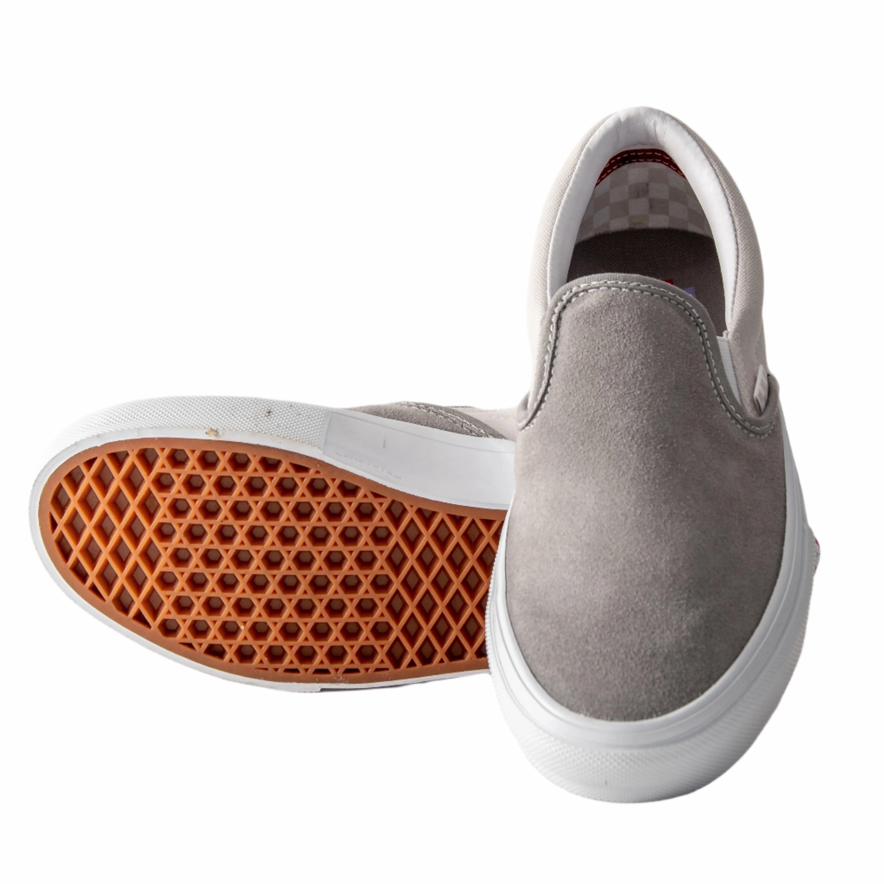 running on snow shoes warm - weather running wear Vans - Skate Slip-On (Cloud) *SALE