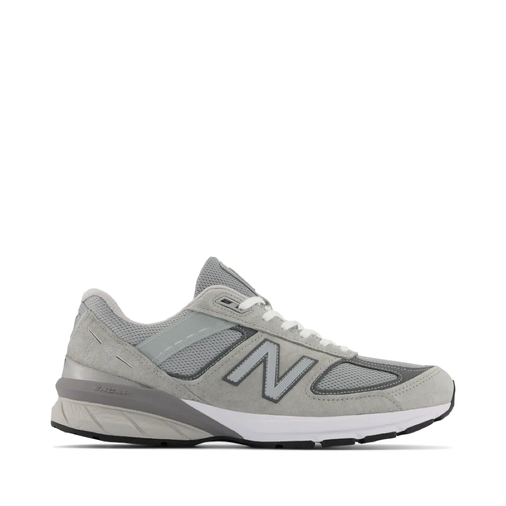 New Balance Men's MADE in USA 990v5 Sneakers in Grey competitive runner