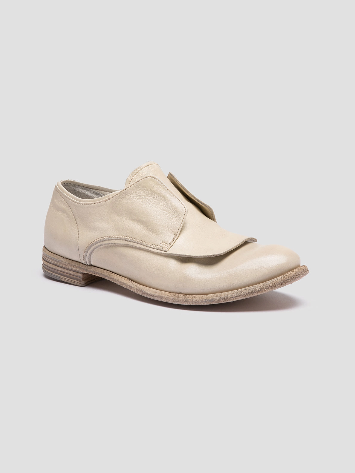 LEXIKON 550 - White Leather Derby Shoes Weekday Ready Embassy Event