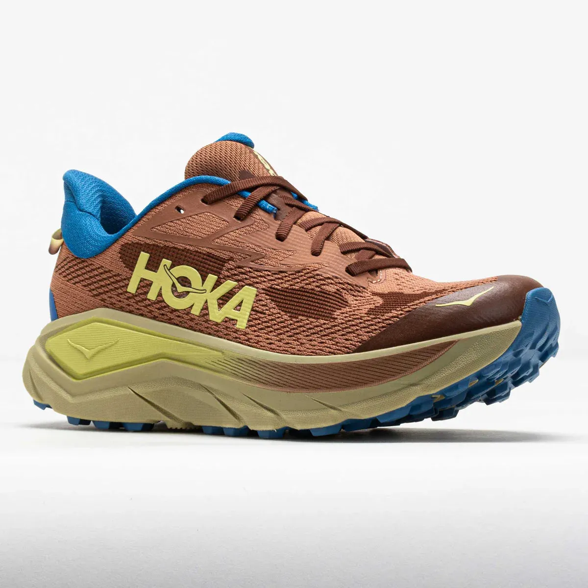 lightweight foam shoe material Incredible breathability Hoka Men's Challenger 8 Sneaker in Maple/Cardamom