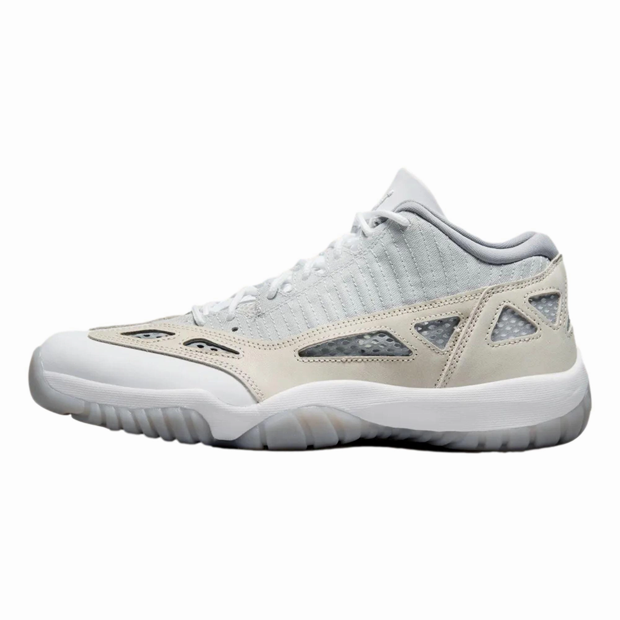 Nike Air Jordan 11 Retro Low IE Light Orewood Burn/Neutral Grey  919712-102 Men's running in a stone bridge area shoes arch supports