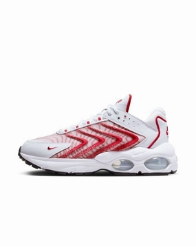 Nike Air Max TW DQ3984-104 Sneaker Men's White Red Lace Up Casual Shoes NR7956 Dynamic