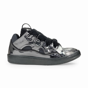 Comfortable ankle time - efficient exercise SILVER CURB SNEAKERS