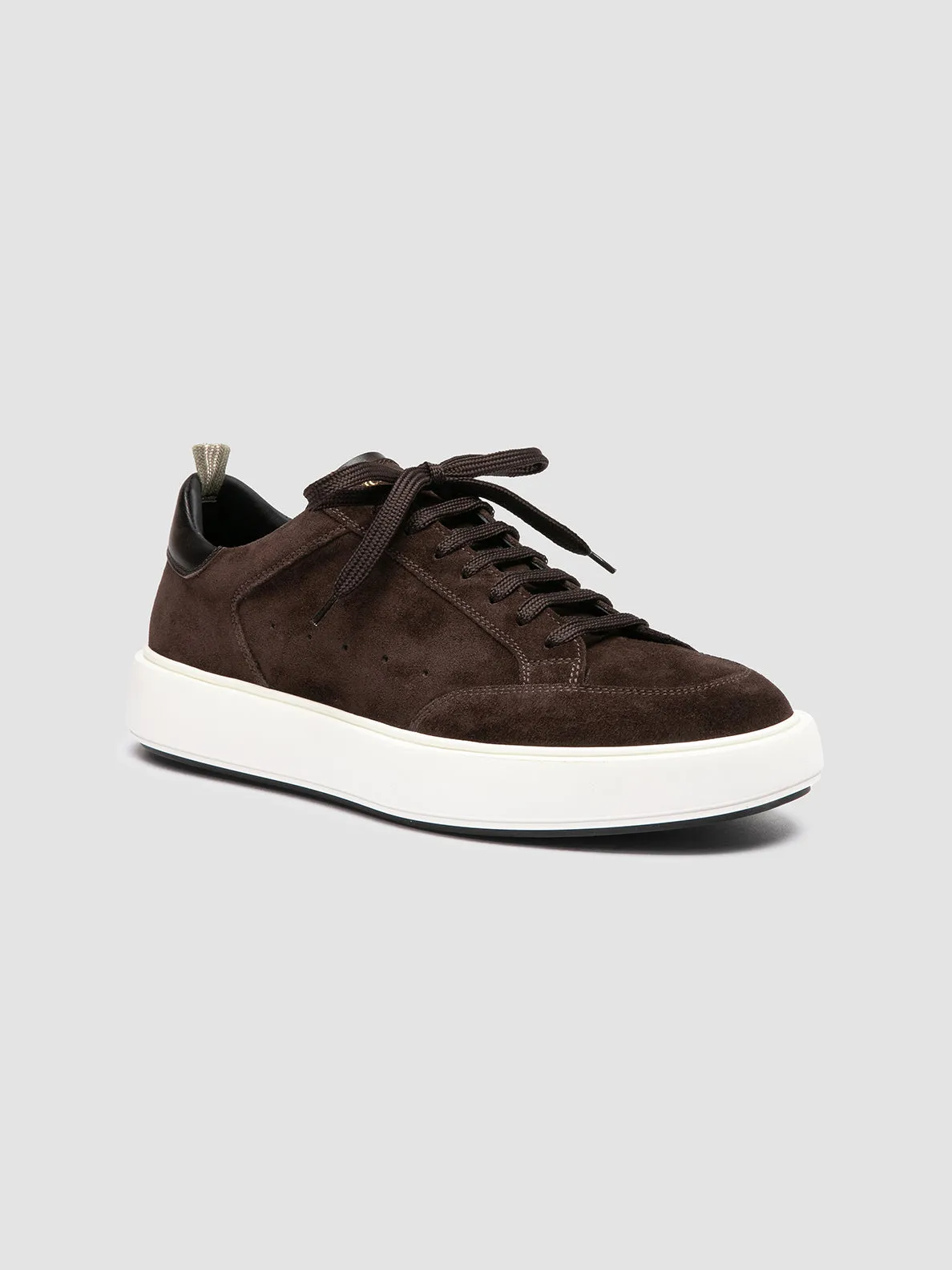 SEQUEL 002 - Dark Brown Suede and Leather Sneakers Skechers GoRun All-Purpose Use