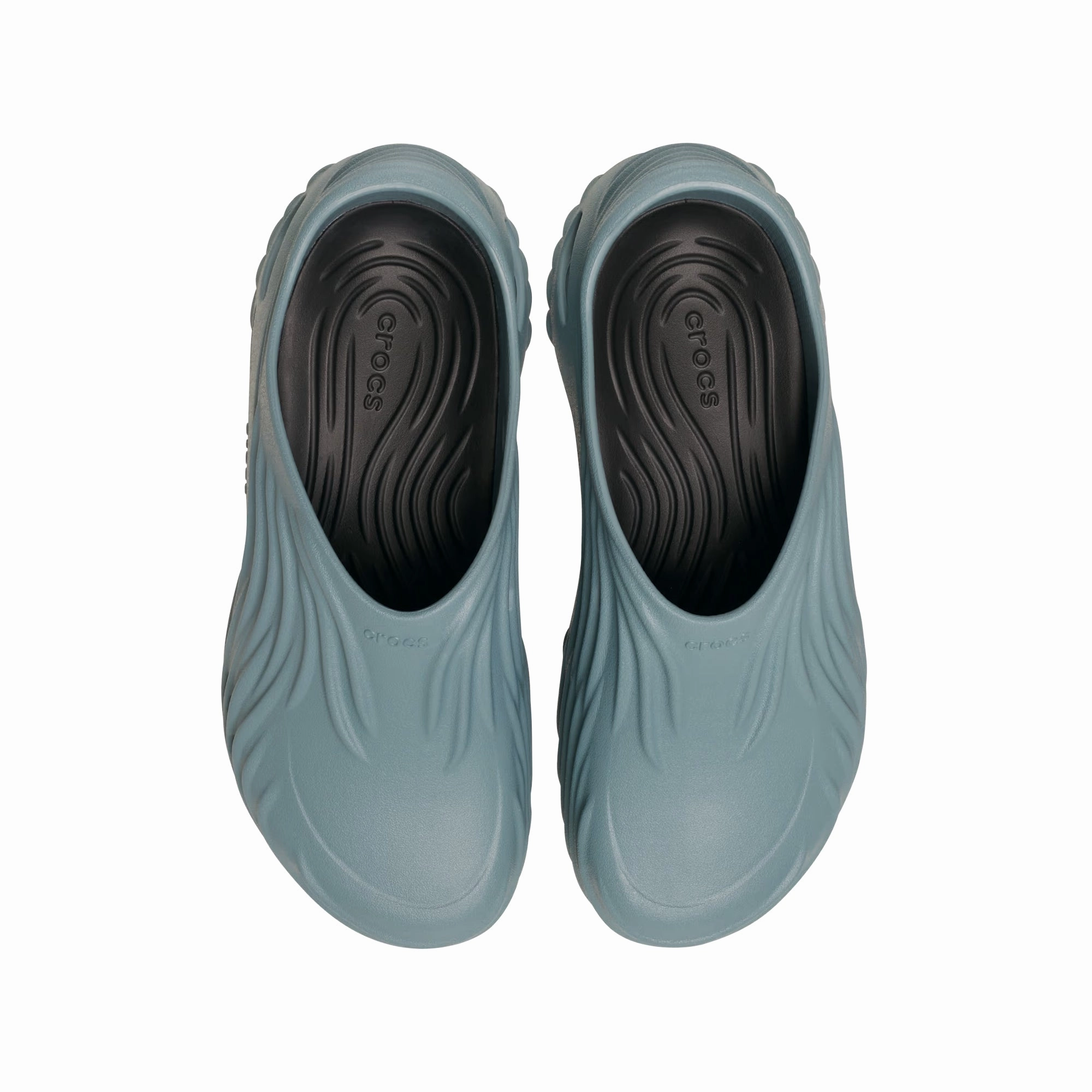 Cold Weather Crocs Mens Echo Wave "Pond" Clogs