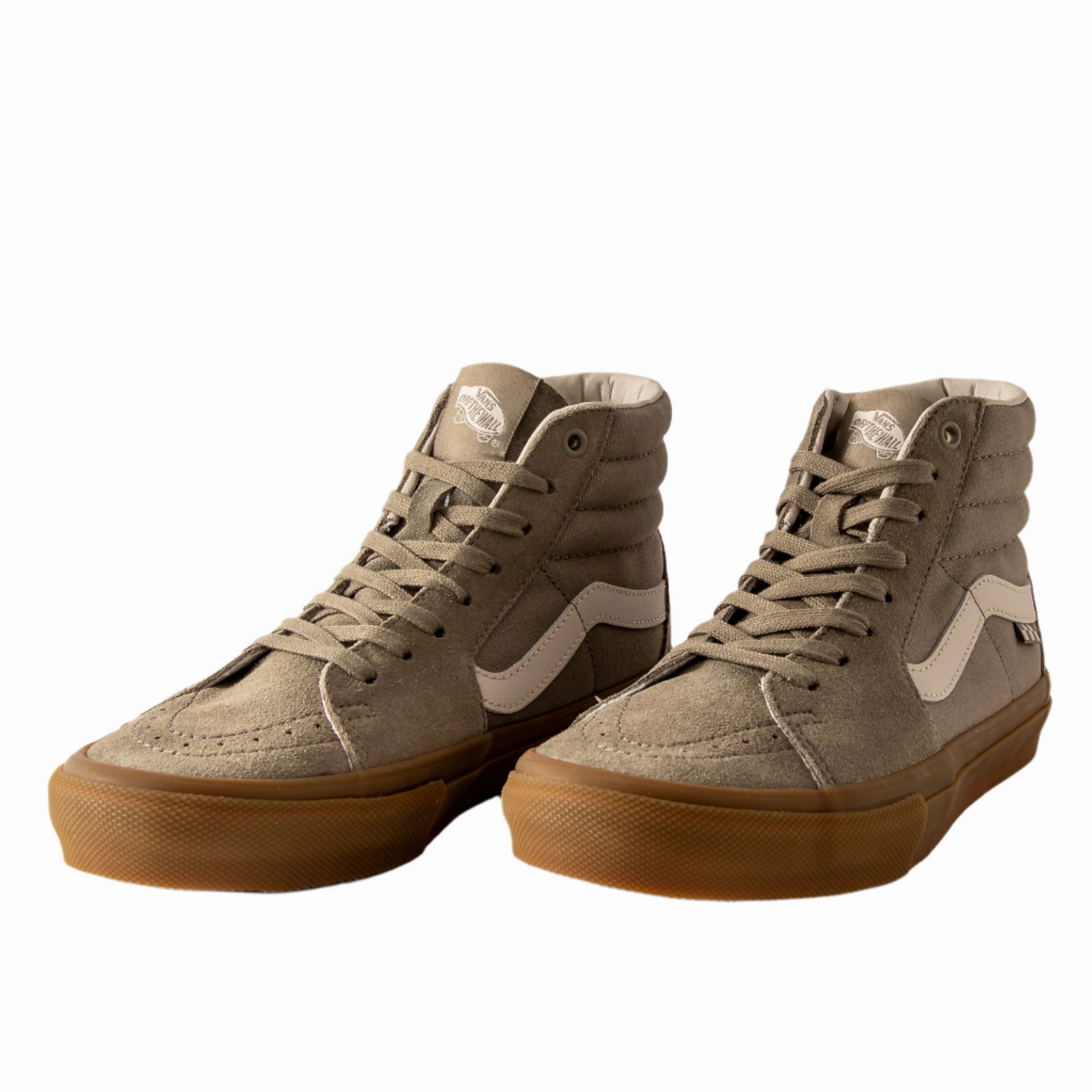 Vans - Skate Sk8-Hi (Khaki/Gum) *SALE Balance UV - protection