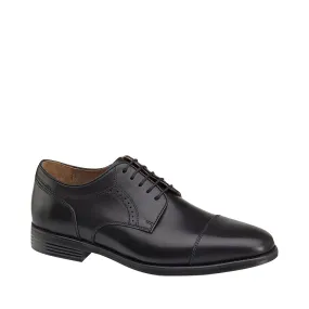 Formal Wardrobe Johnston & Murphy Men's Branning Cap Toe Waterproof Oxford in Black