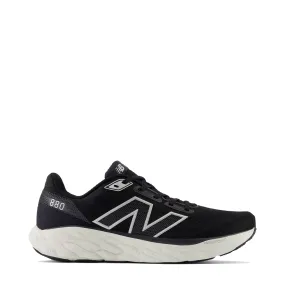 tassel - trimmed - design shoes New Balance Men's Fresh Foam X 880v14 in Black with Sea Salt and Silver Metallic