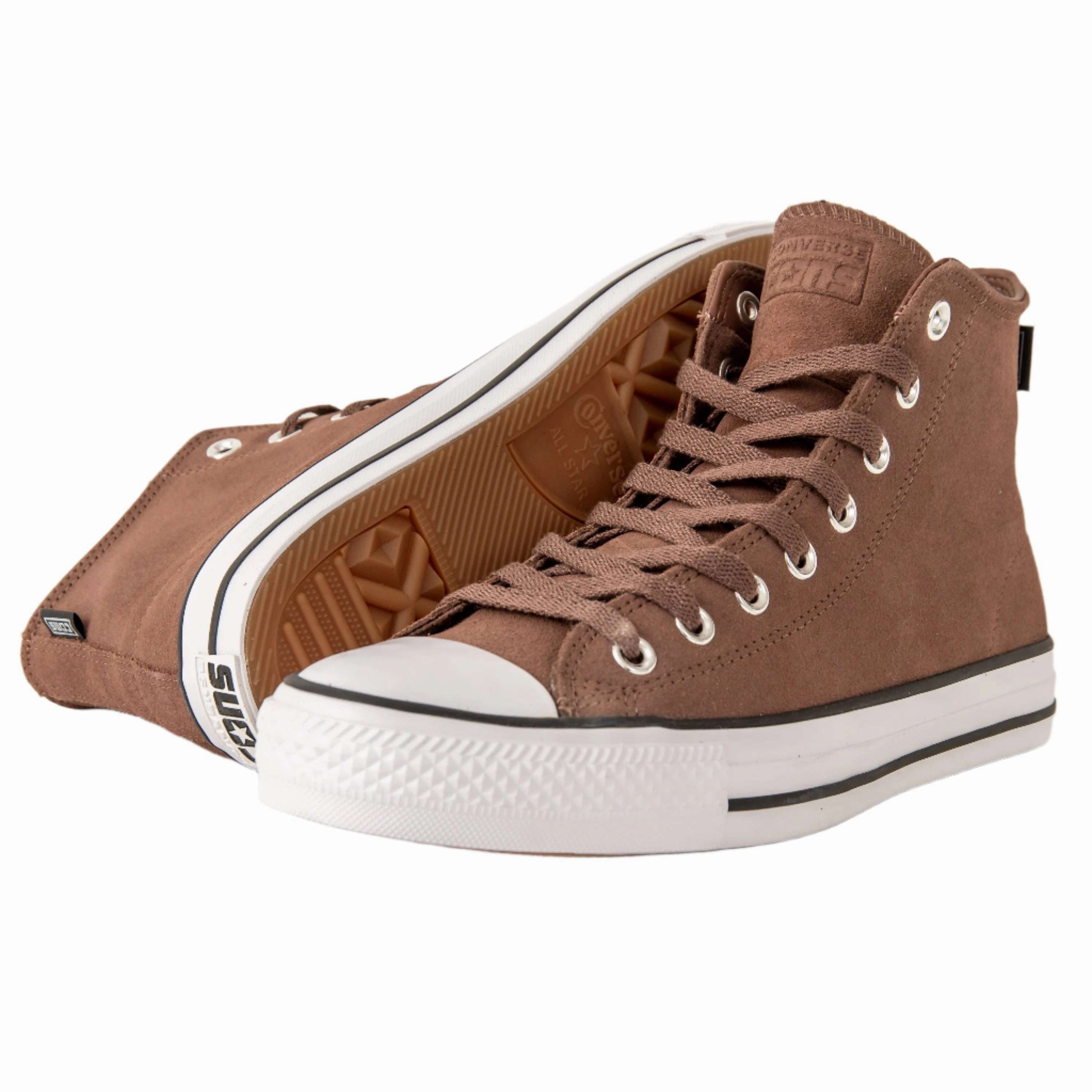 CONS - Chuck Taylor All Star Pro Hi (Squirrel Friend/Black/White) *SALE Speed running hook - and - loop running shoes